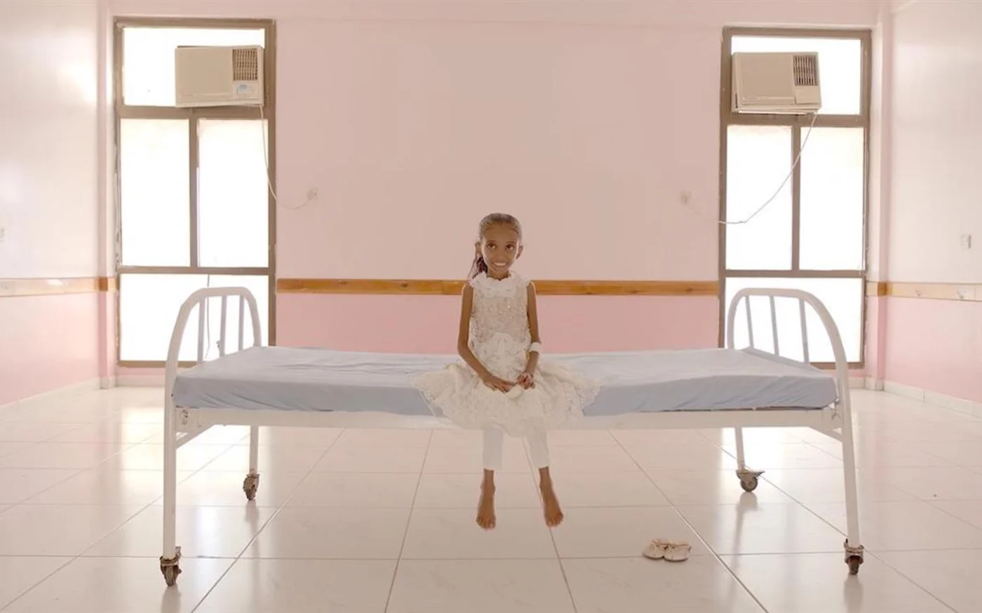 Hunger Ward est la troisième partie d’une trilogie de Skye Fitzgerald portant sur les crises politiques et humanitaires au Moyen-Orient et en Afrique du Nord (capture d’écran/Pluto TV)