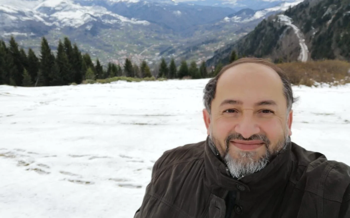 Khalaf al-Romaithi had lived in exile in Turkey, where he is pictured in a recent photo shared with friends, since 2012 (Supplied)