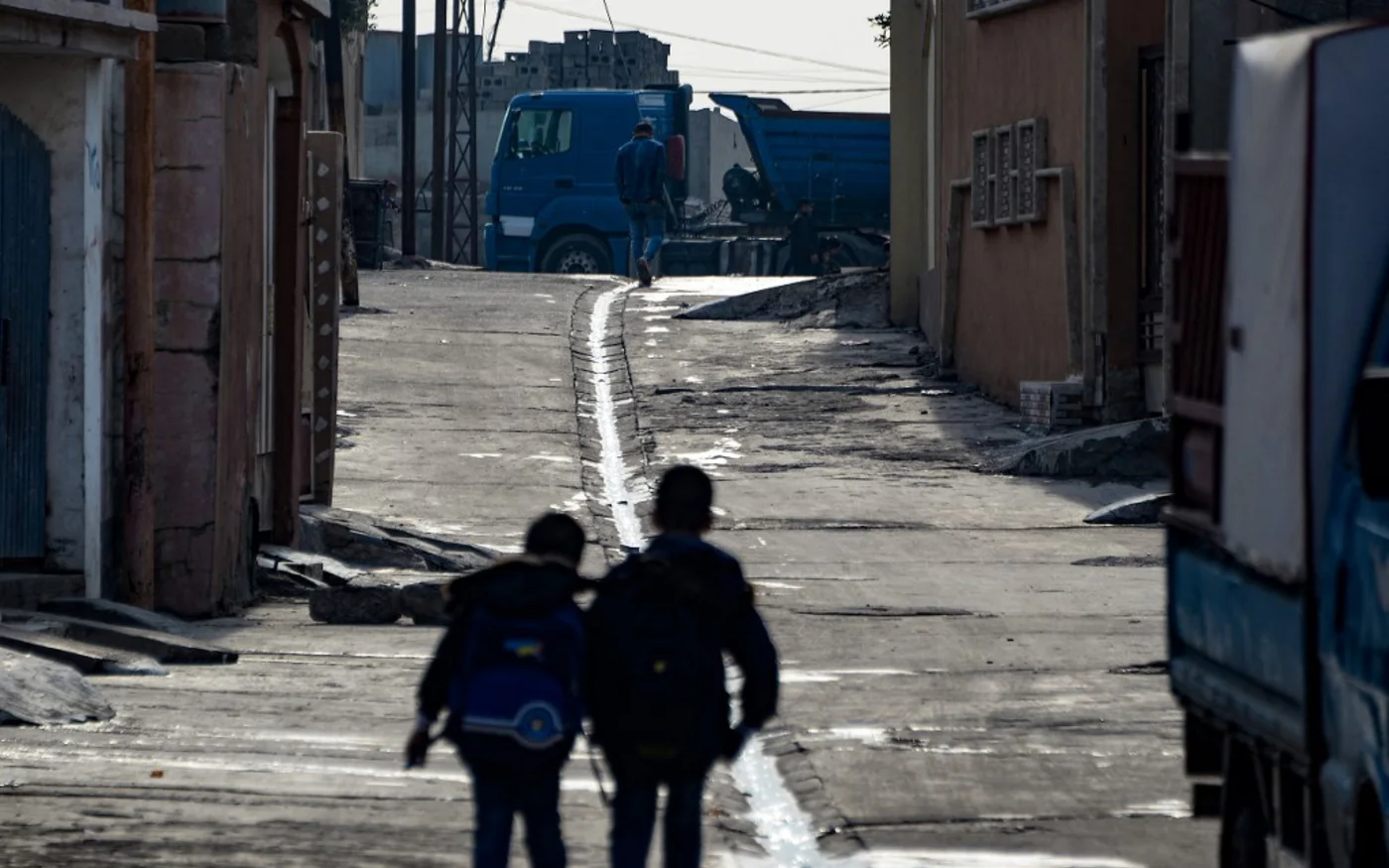 Pour près d’un million d’Irakiens, la vie quotidienne est devenue un parcours du combattant (AFP/Zaid al-Obeidi)