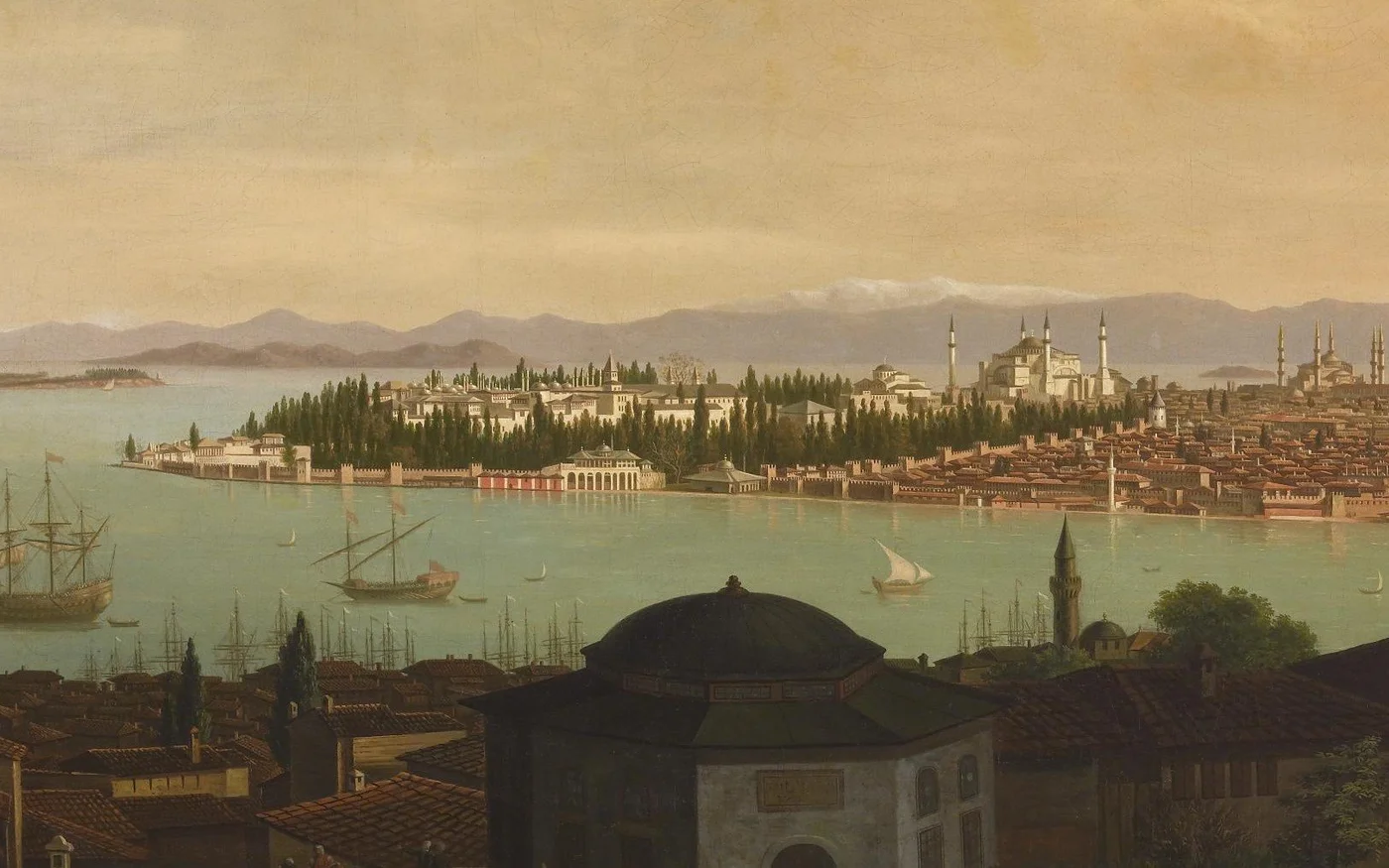 Représentation d’Istanbul datant du XVIIIe&nbsp;siècle (Walters Art Museum)