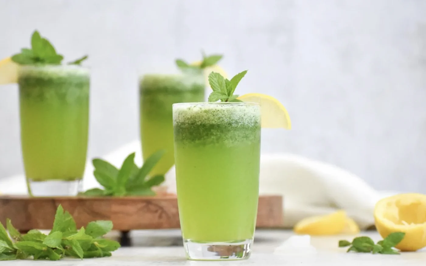 La citronnade à la menthe est sur tous les étals qui vendent des boissons à travers le Moyen-Orient (@catastrophiccook/Instagram)