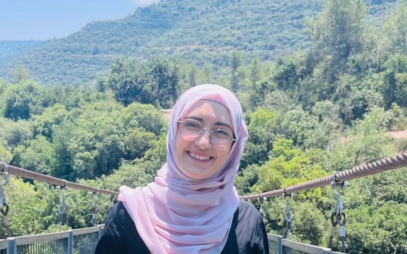 Sa’eda al-Za’arir a fait l’objet d’une exclusion de son université et d’une interdiction d’entrée dans la ville de Beir Zeit (photo fournie)