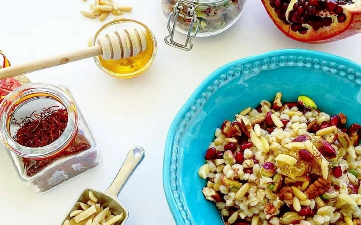 Il est possible de conserver certains ingrédients pour un autre jour (@bateekh.w.jebneh)