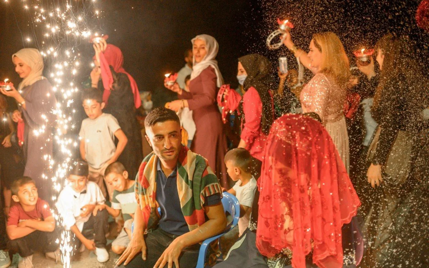 Un mariage à Hasankeyf, près de Batman, en Turquie (AFP)