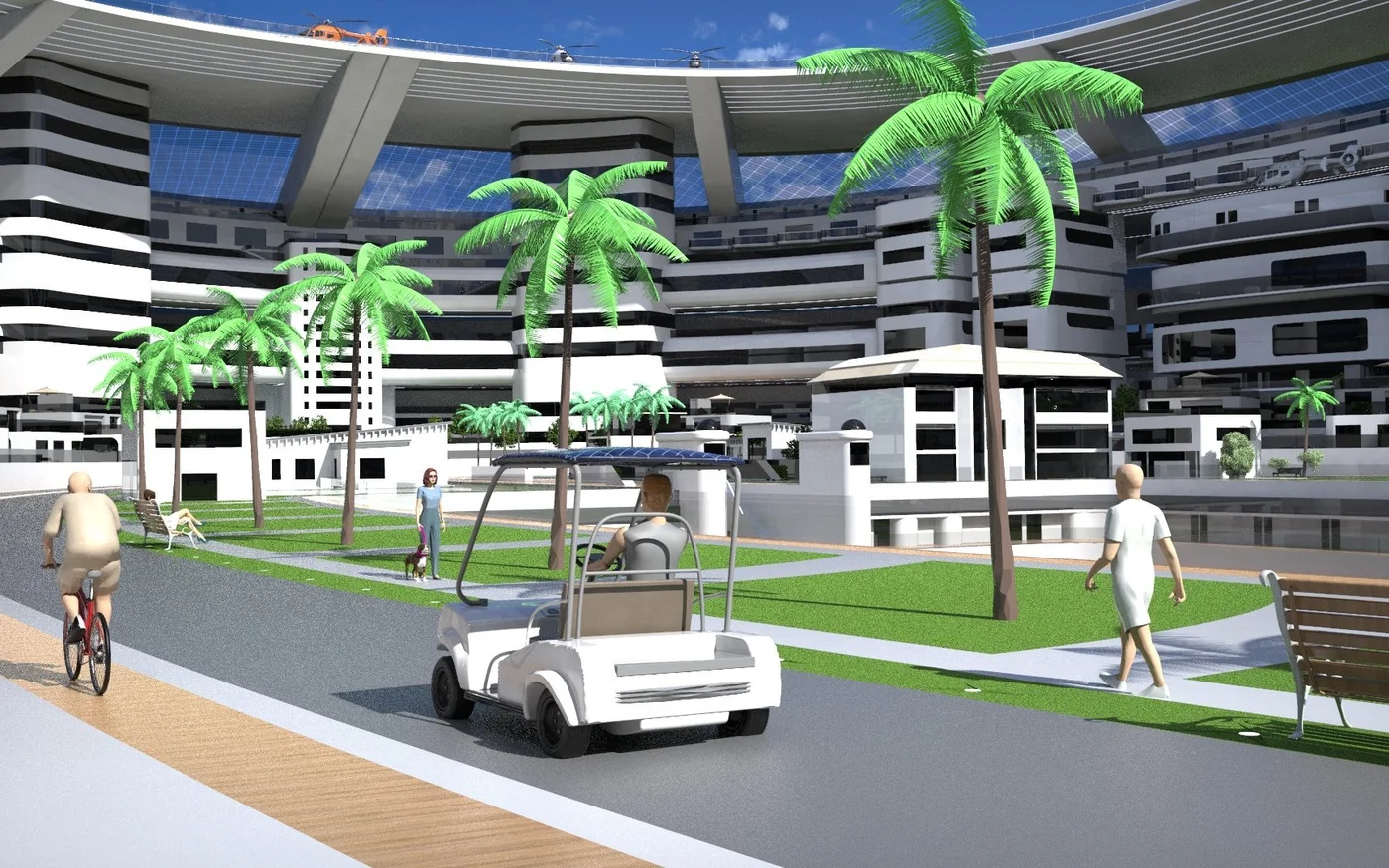 Des propriétés virtuelles sous forme de NFT peuvent être achetées et servir d’acomptes pour des appartements réels sur le yacht (Lazzarini Design Studio)