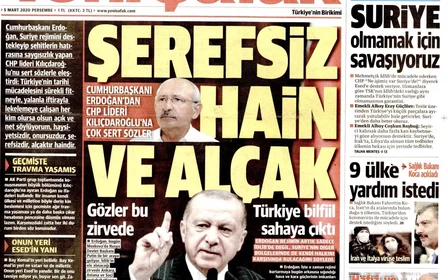 yeni safak erdogan kilicdaroglu idlib 