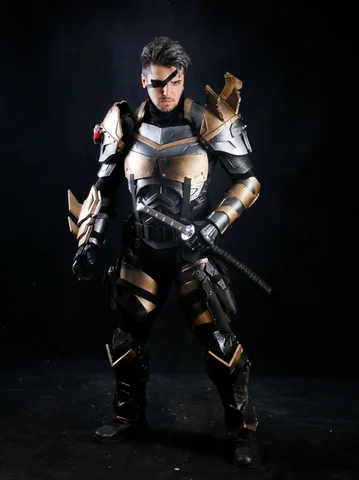 Farzad Amiri as Deathstroke (credit)