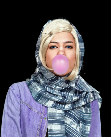 Shirin Aliabadi's photograph, Miss Hybrid #3, 2008. (Estate of Shirin Aliabadi