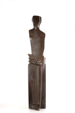 'Sitting Figure' by Adam Henein, 1991 (Courtesy of Karim Francis Gallery, Cairo, Egypt)