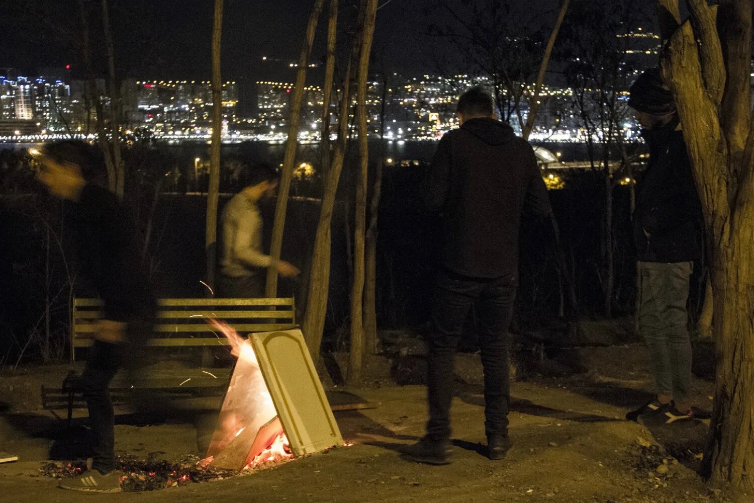 Instead they meet up in parks. One popular hangout is Chitgar forest, once outside the city but now on its north-western outskirts. A group of boys who come here every weekend say it’s the cheapest entertainment there is, especially as the only security patrols are forest rangers. One says: “If they catch you drinking booze, they will ask: ‘Is it gasoline?’ And you say: ‘Yes’. They pretend that they don’t know what it is, empty the bottle on the fire, and leave.” (MEE)