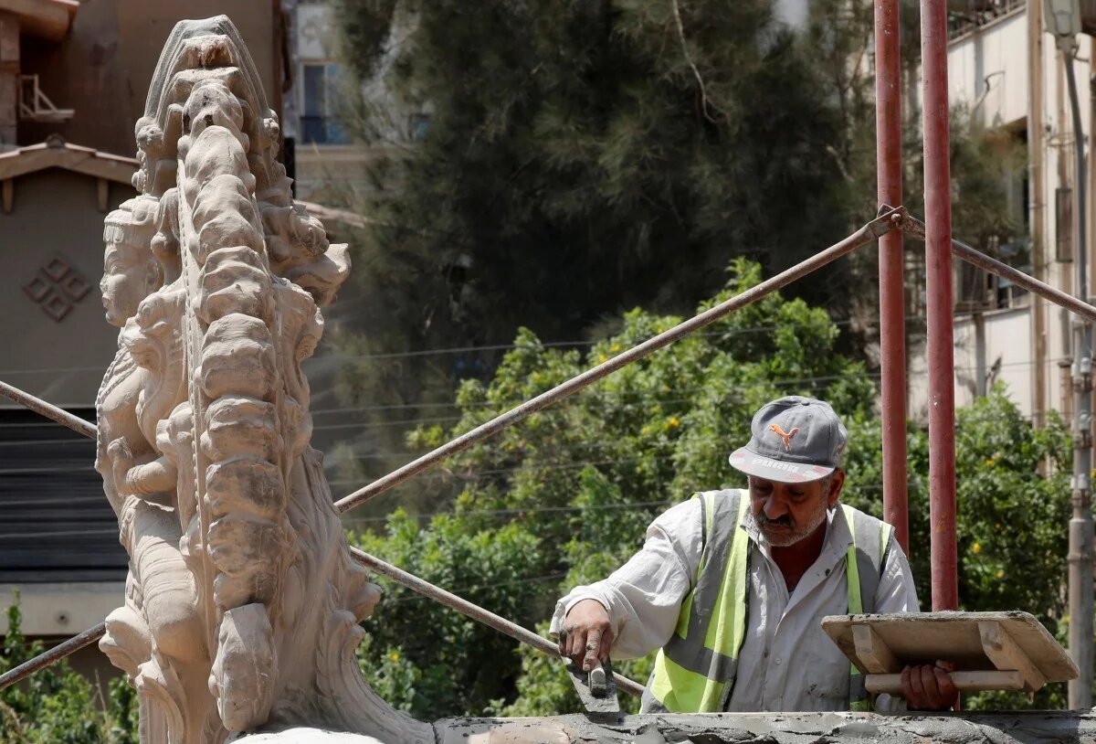 Restauration du palais du Baron Empain (AFP)
