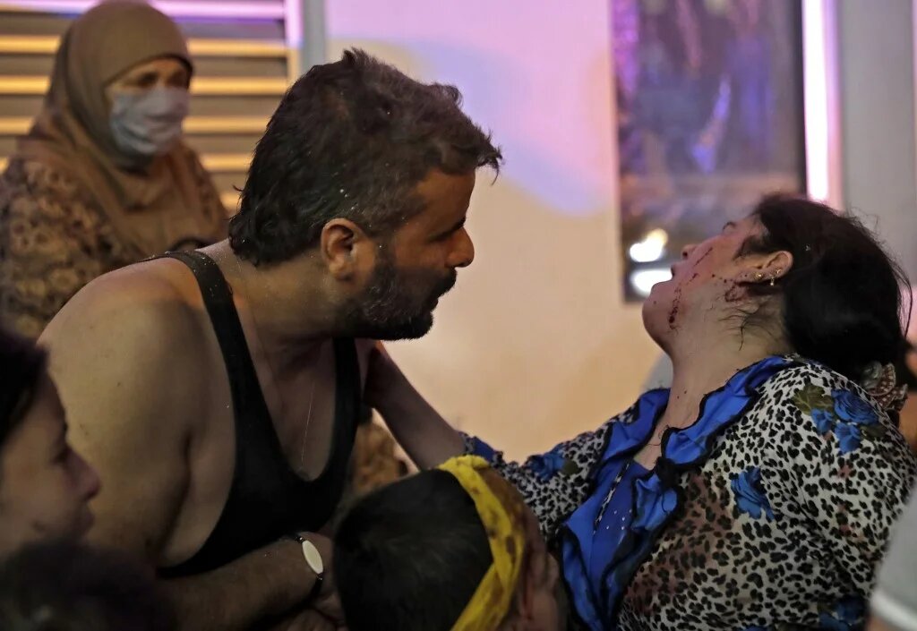 Explosion à Beyrouth, le 4 août 2020 (AFP)