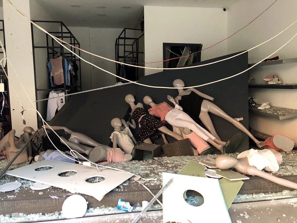 Explosion à Beyrouth, le 4 août 2020 (Twitter)