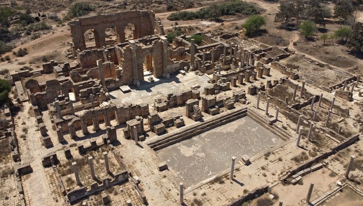 Leptis Magna, la « Rome d’Afrique » oubliée (AFP/Mahmud Turkia)