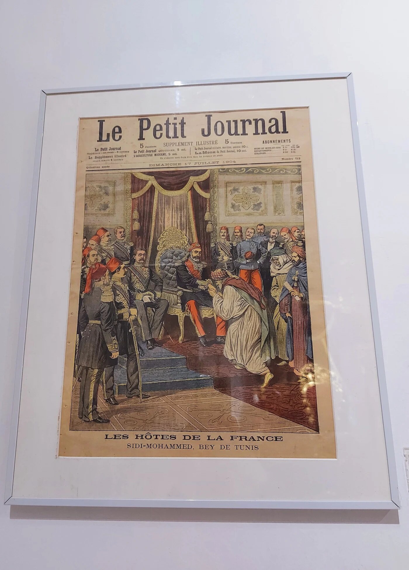 Le baisemain (MEE/Ahlem Mimouna)