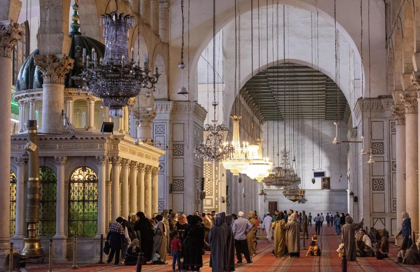 Grande Mosquée des Omeyyades de Damas (MEE/Ali Zirrar)