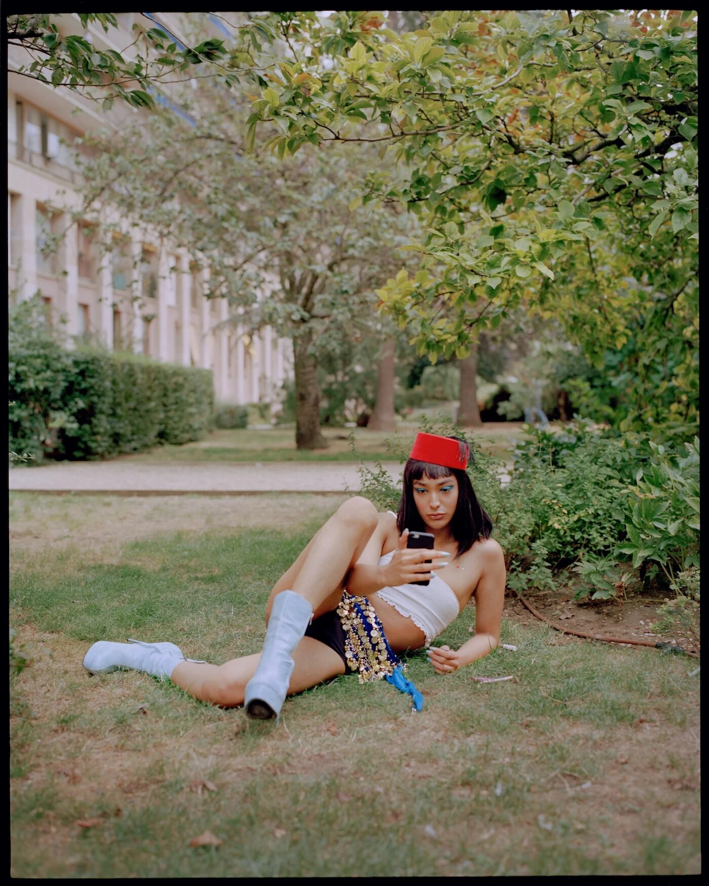 Camille Lenain. Lalla Rami, Boulogne, 2020. Tirage moderne © Camille Lenain