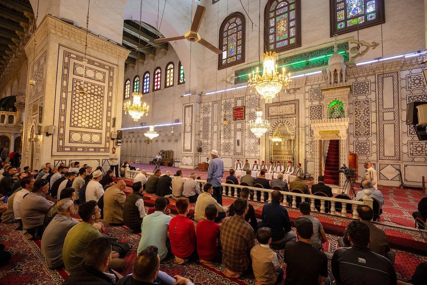 Grande Mosquée des Omeyyades de Damas (MEE/Ali Zirrar)