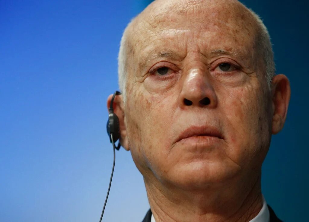 Kais Saied s’emploie à démontrer aux dirigeants occidentaux que le régime d’exception mis en place ne remet pas en cause la démocratie et les libertés (AFP/Johanna Geron)