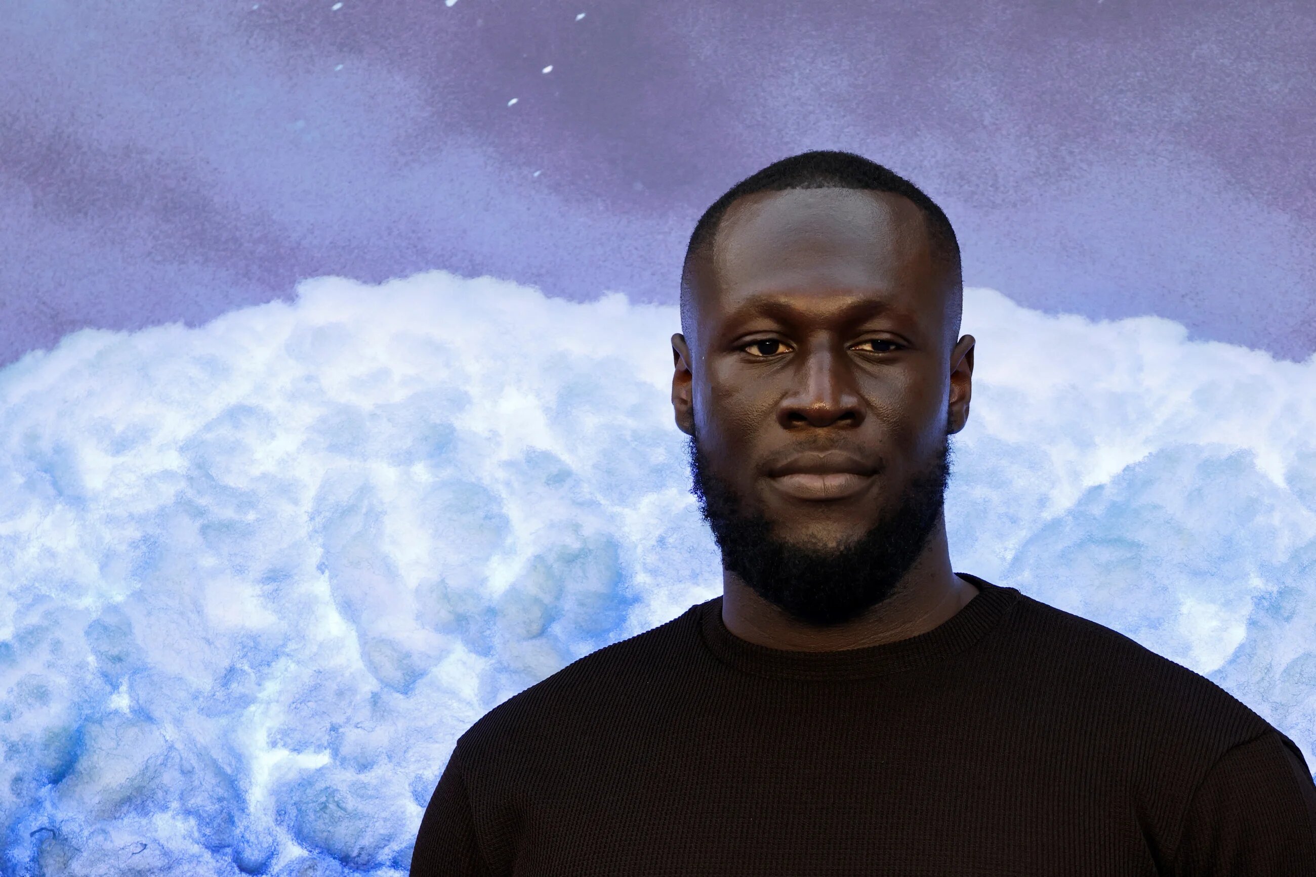 British rapper Stormzy pictured in 2022 (Carlos Jasso/AFP)