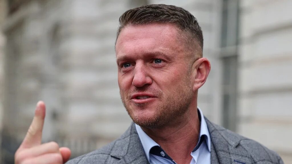 Far-right activist Tommy Robinson (AFP)