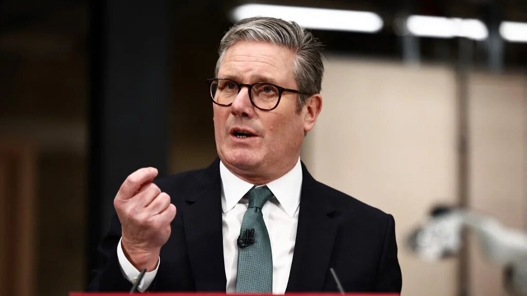 Britain's Prime Minister Keir Starmer pictured on 13 January 2025 (AFP)