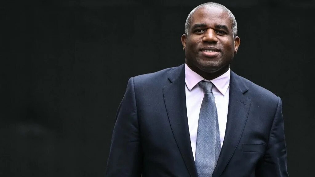 Britain's Foreign Secretary David Lammy arrives at Downing Street in central London on May 21, 2025 (AFP)