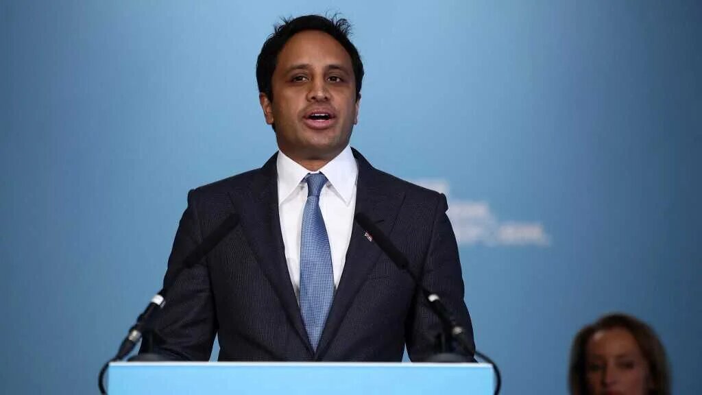 Reform UK Chairman, Zia Yusuf speaks during a press conference in London on May 27, 2025