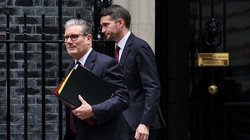 Britain's Prime Minister Keir Starmer leaves 10 Downing Street in central London on June 11, 2025