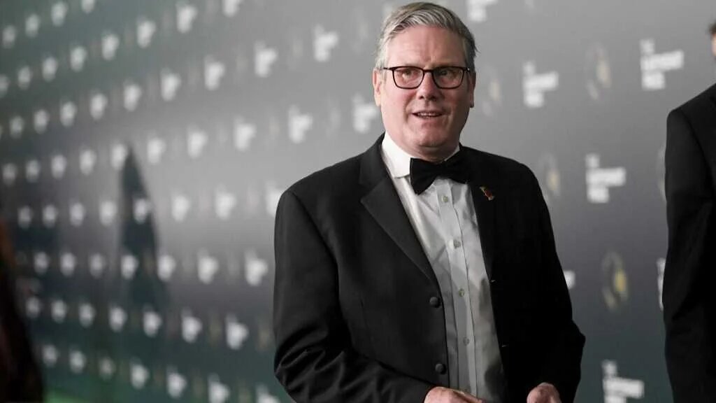 Britain's Prime Minister Keir Starmer looks on upon arrival to the Earthshot Prize 2025 awards ceremony at the Museum of Tomorrow in Rio de Janeiro, Brazil on November 5, 2025.