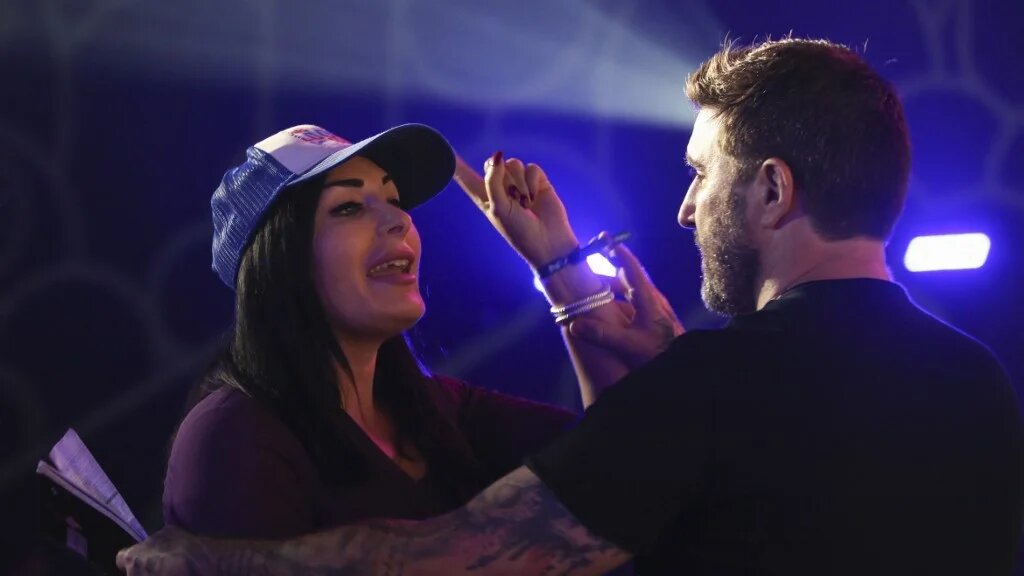 Laura Loomer during the Bitcoin 2021 Convention at the Mana Convention Center in Miami, Florida, on 4 June 2021.