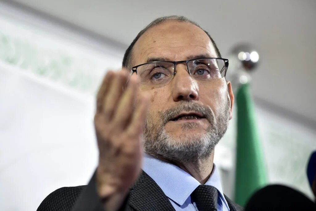 Abderrezak Makri, président du Mouvement de la société pour la paix (AFP/Ryad Kramdi) 