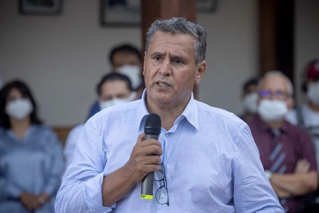 Le Rassemblement national des indépendants (RNI) d’Aziz Akhannouch arrive en tête avec 97 sièges (AFP/Adel Senna)
