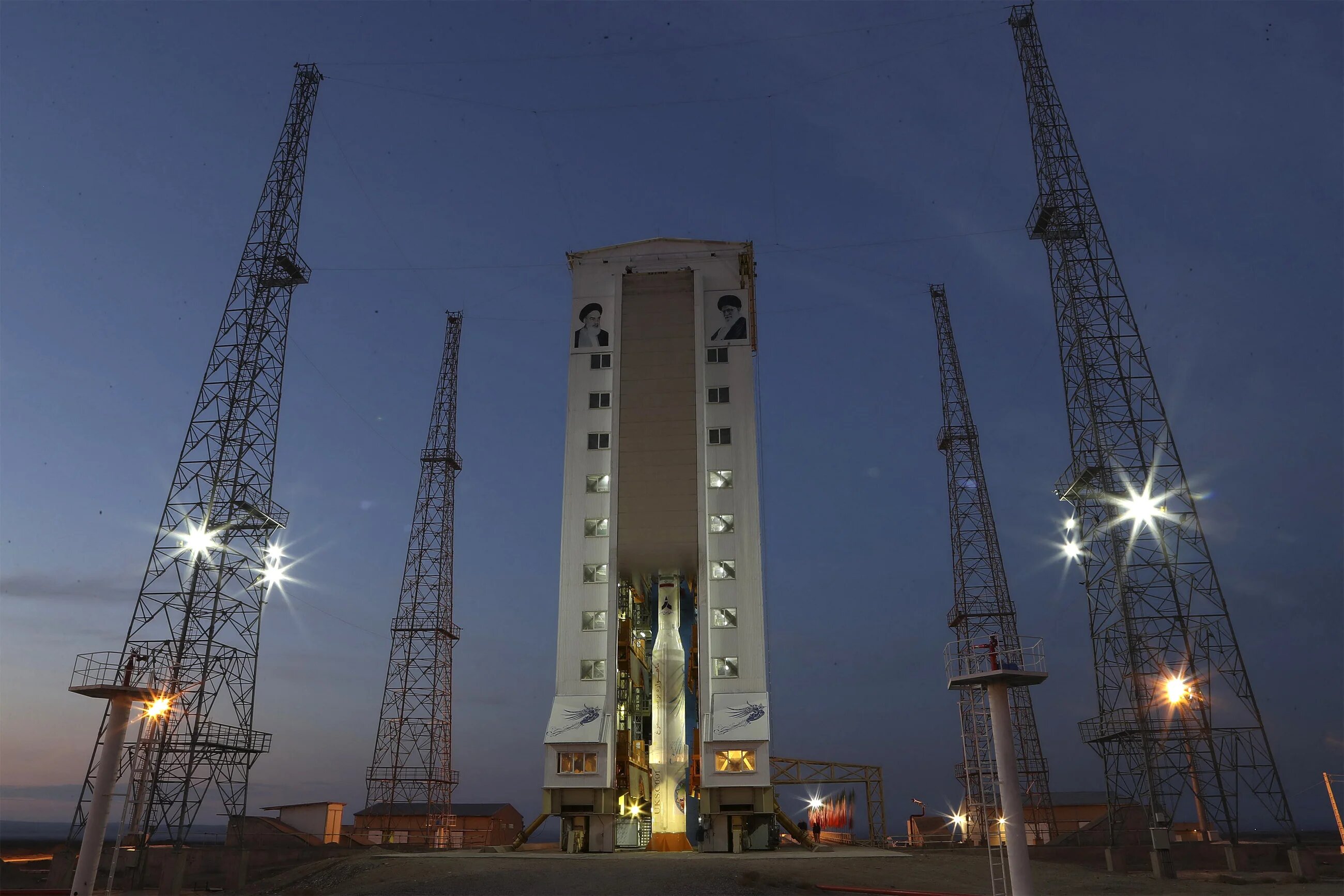 Iran satellite rocket