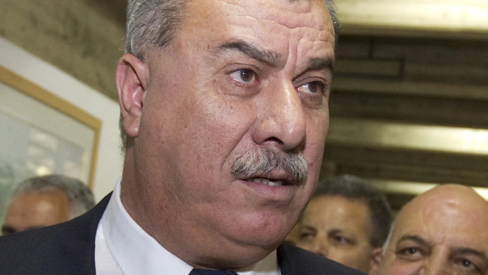 Mohammad Barakeh pictured at Tel Aviv Magistrate Court on 18 April 2012 (Jack Guez/AFP)