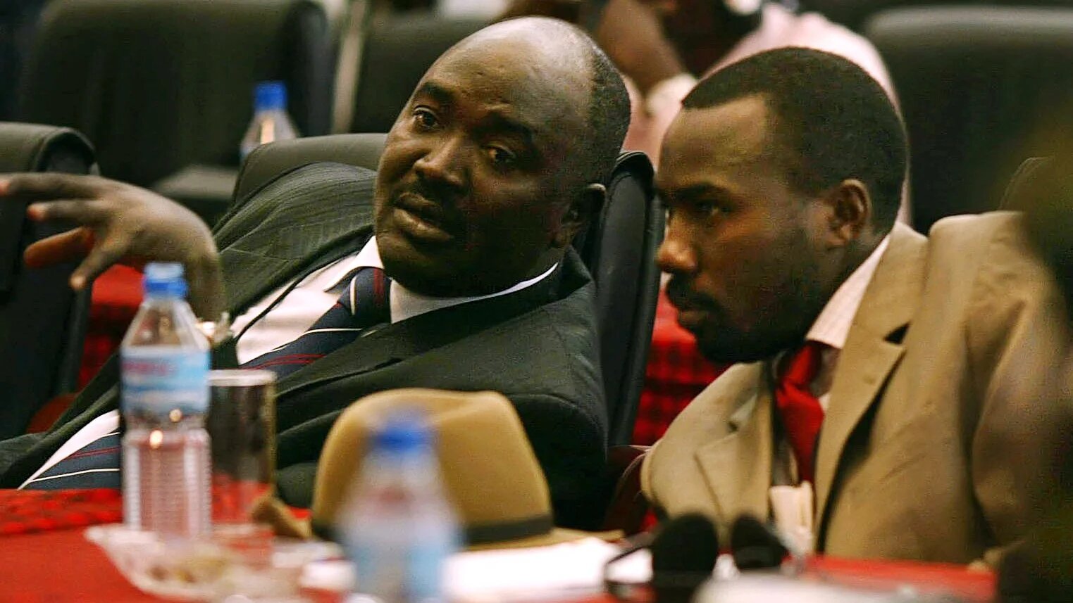 Khamis Abakar (left) was a rebel commander in Darfur during the conflict in the state, which only ended in 2020 (Tony Karumba/AFP)