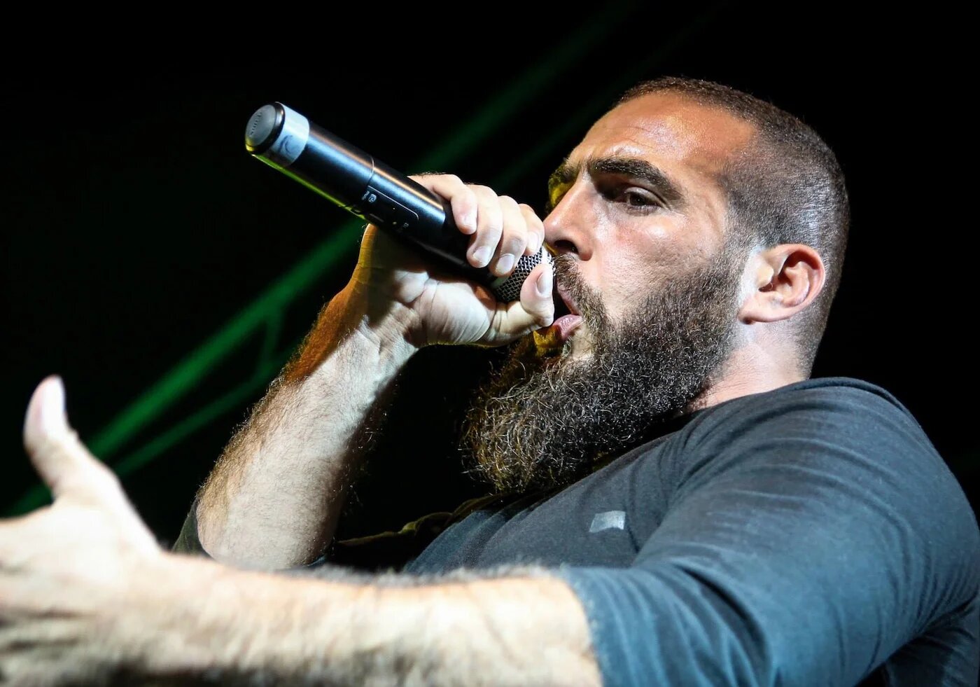 « Quand on a envie de taper chez les musulmans présents dans le milieu culturel, je suis un peu en tête de liste », explique l’artiste (Facebook/MEDINRECORDS)