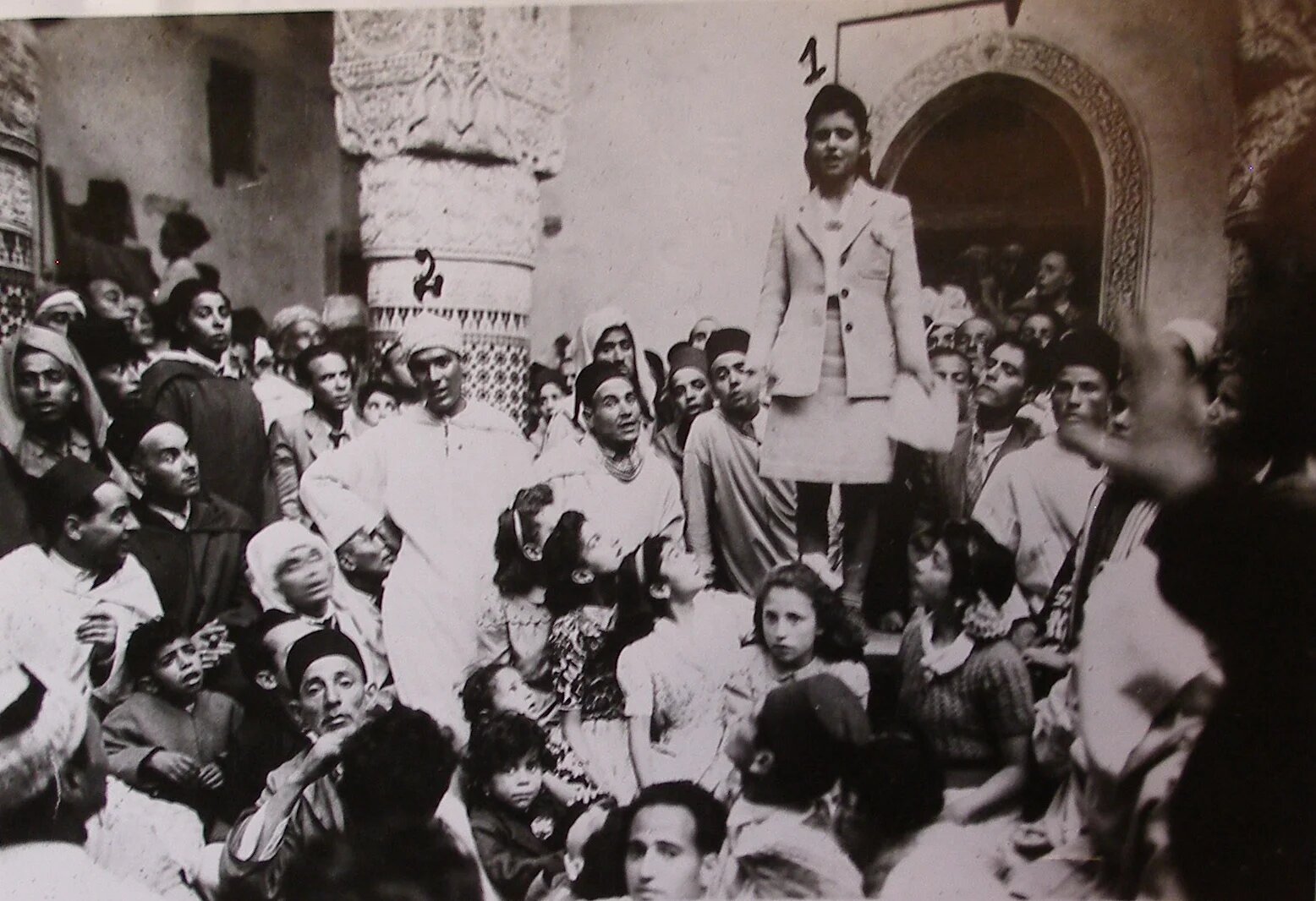 Le cliché, qui a fini dans des cartons rapatriés en France après l’indépendance du Maroc, avait été confié des décennies plus tard aux archives (avec l’aimable autorisation d’Ali Lmrabet)