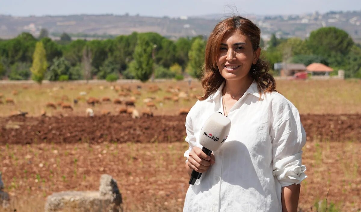 Amal Khalil, 43, was killed in the town of al-Tayri while covering the aftermath of earlier Israeli attacks in southern Lebanon on 22 April 2026 (Al Akhbar)