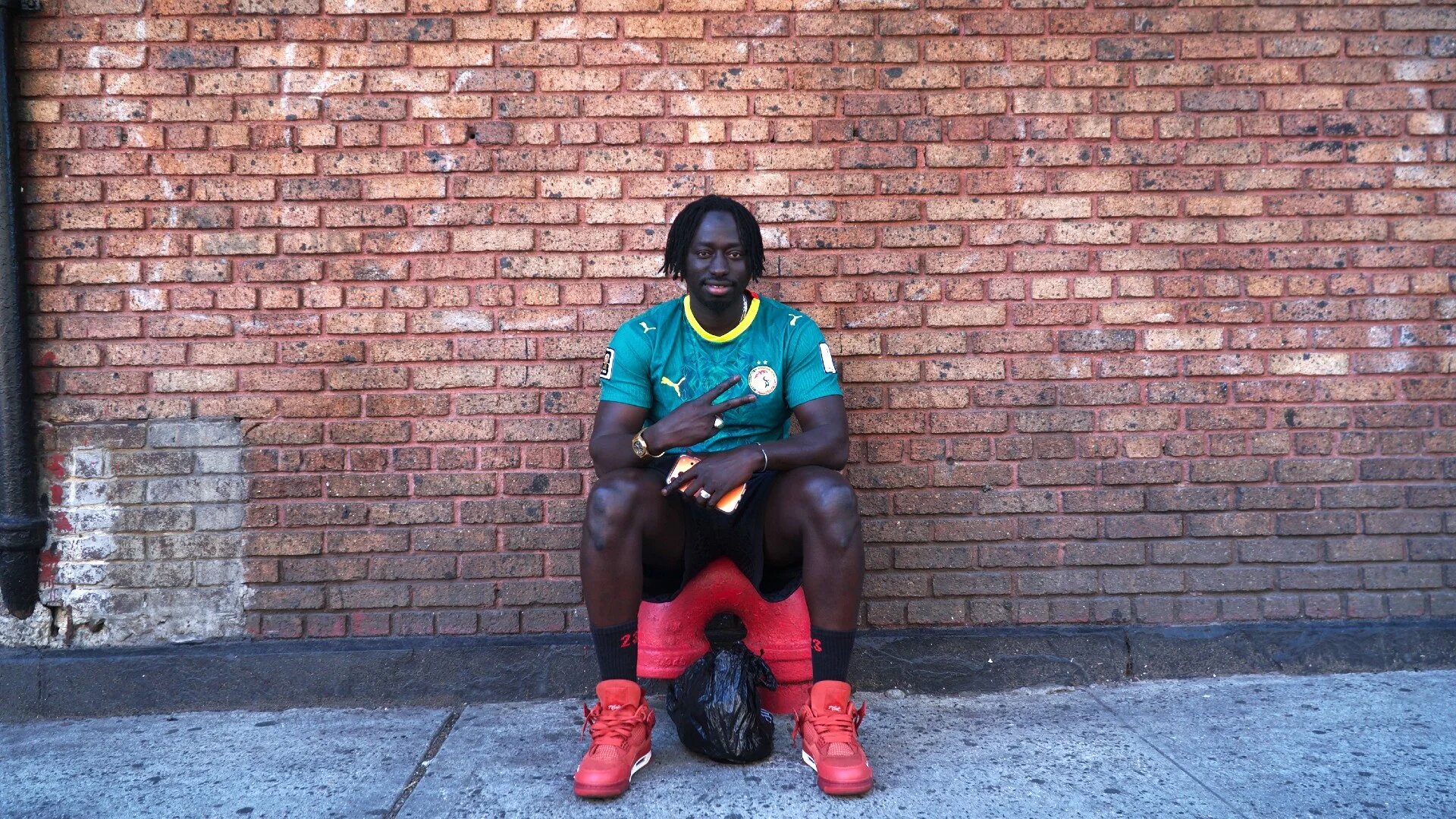Little Senegal in Harlem has been a hub for West African football fans during the World Cup (Azad Essa/MEE)