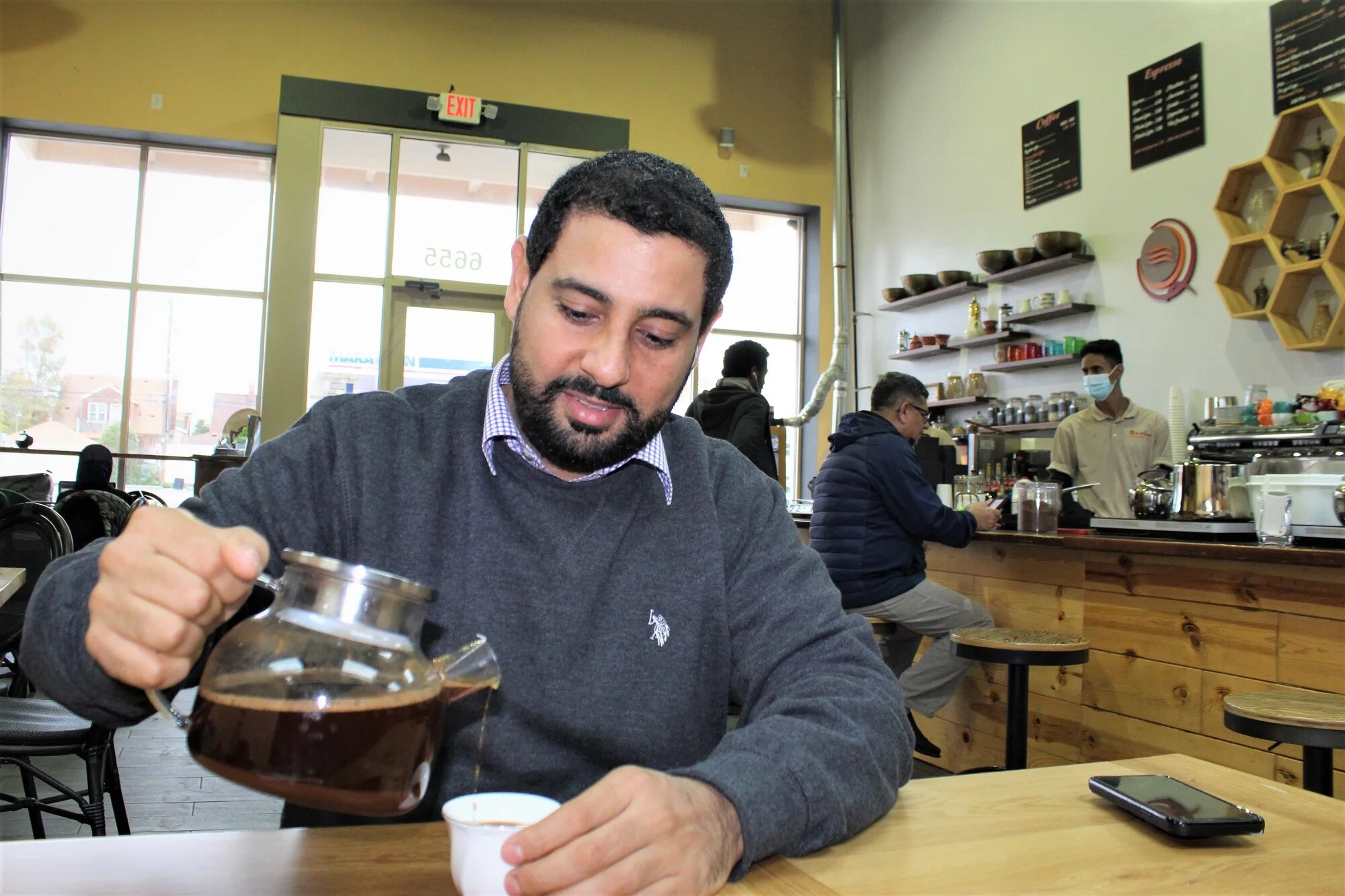 Akram Alward says he hopes Joe Biden stays true to his word and end US support for the war Saudi-led coalition (MEE/Ali Harb)