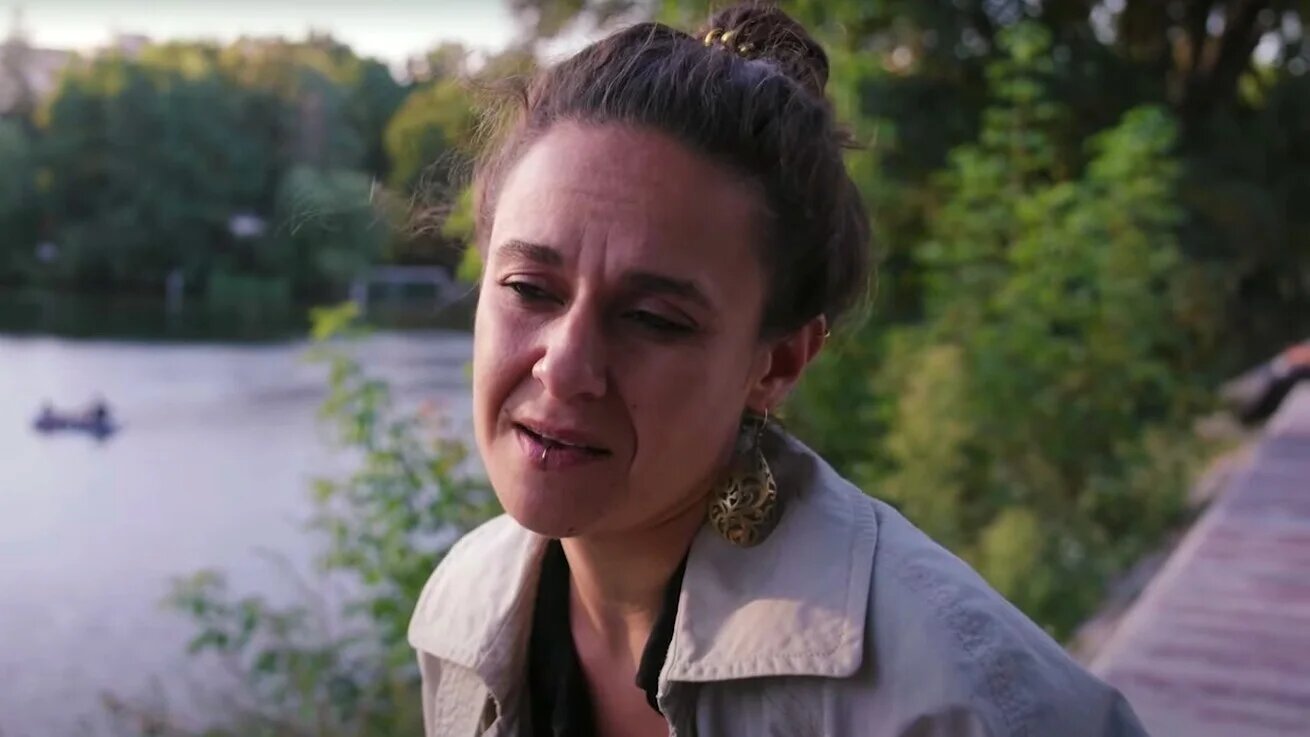 Anna Esther-Younes has faced several smear campaigns in recent years but says the secret dossier 'was a tipping point' (YouTube/European Legal Support Center)