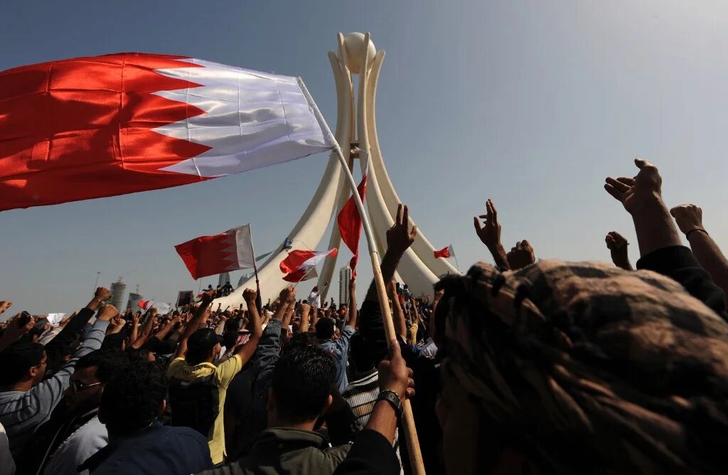 The two Bahraini activists were using computers to communicate with other activists in 2011 when protests erupted across the kingdom (AFP)
