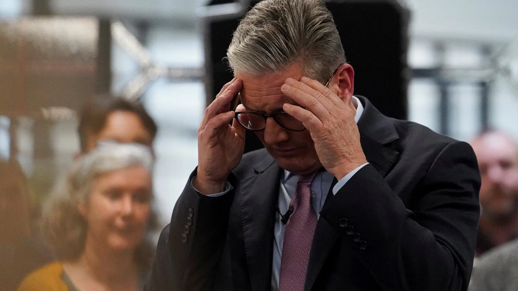 British opposition Labour Party leader Keir Starmer during a Labour general election campaign event in Stevenage, Britain on 28 May, 2024 (Reuters) 