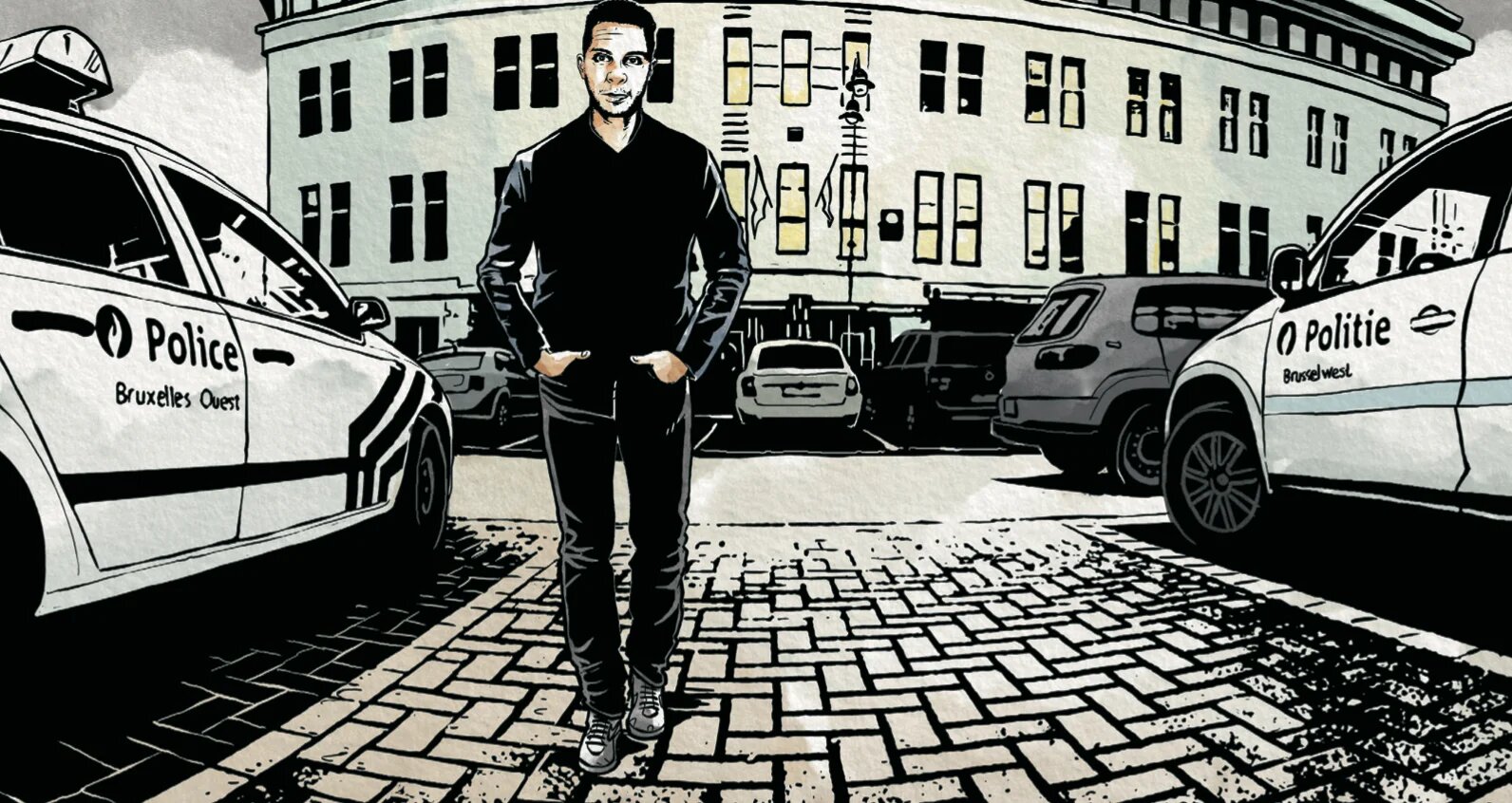 La Cellule, récit de cette année de traque entre la Syrie et l’Europe, a été élaborée à partir de dossiers judiciaires, d’écoutes téléphoniques, de photos, de notes des services de renseignement français et de rapports confidentiels belges (extrait de La Cellule)