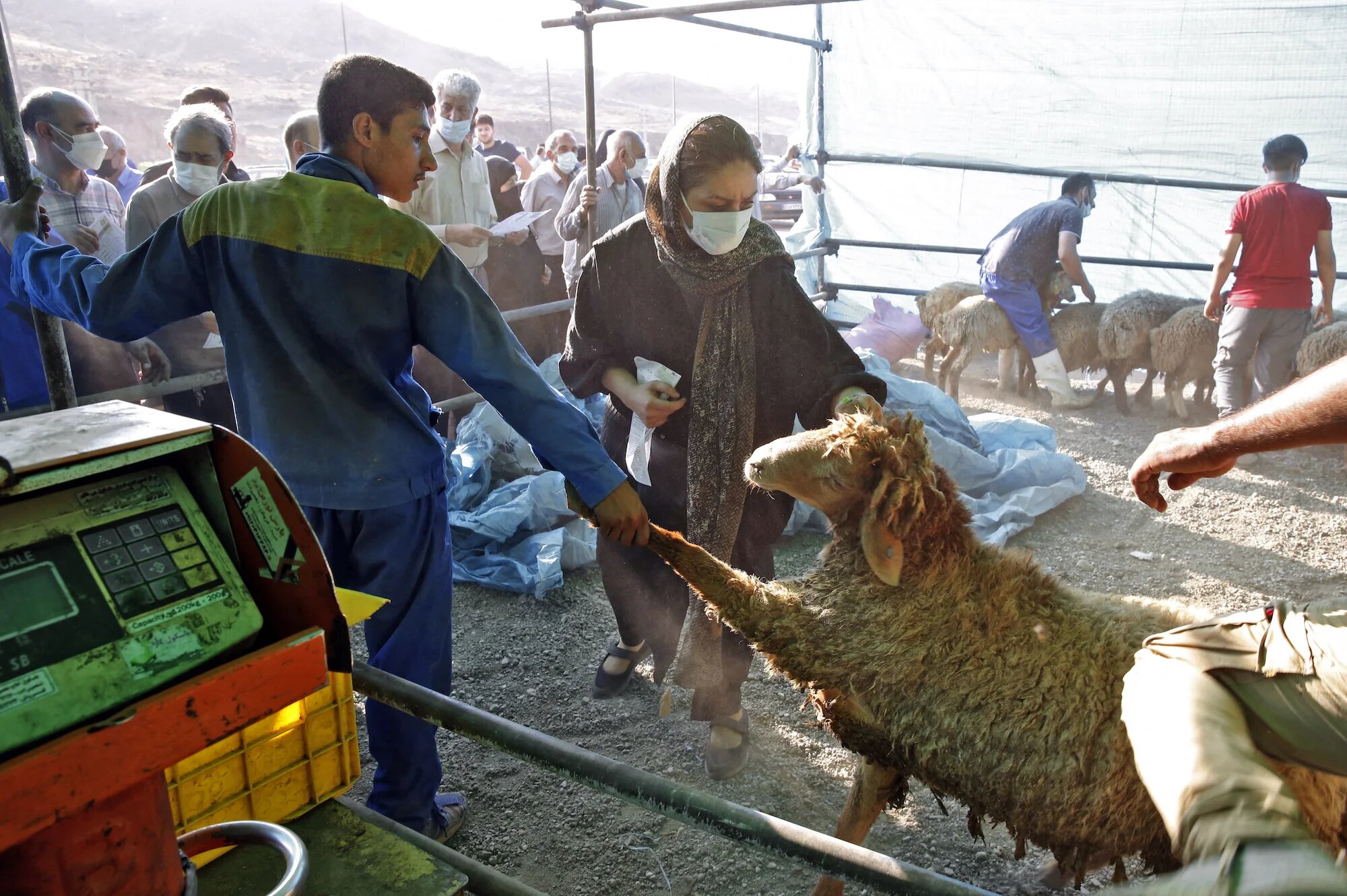 Eid Iran market AFP