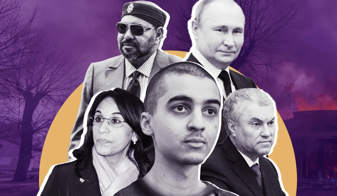 Selon ses proches, Brahim Saadoun n’a pas été capturé par l’armée russe. Il s’est rendu lors d’une bataille dans la région du Donbass, en avril, alors qu’il portait l’uniforme de la 36e brigade d’infanterie marine de Marioupol (Illustration MEE) 