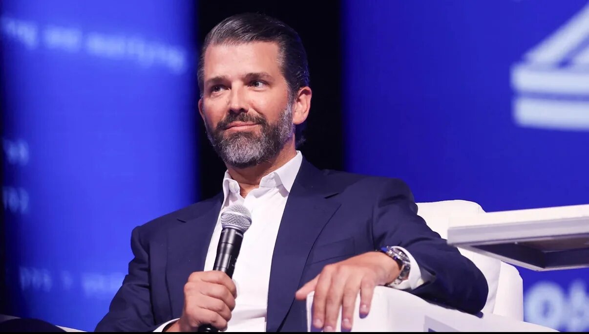Donald Trump Jr in Las Vegas, Nevada, on 27 May 2025 (Ian Maule/AFP)