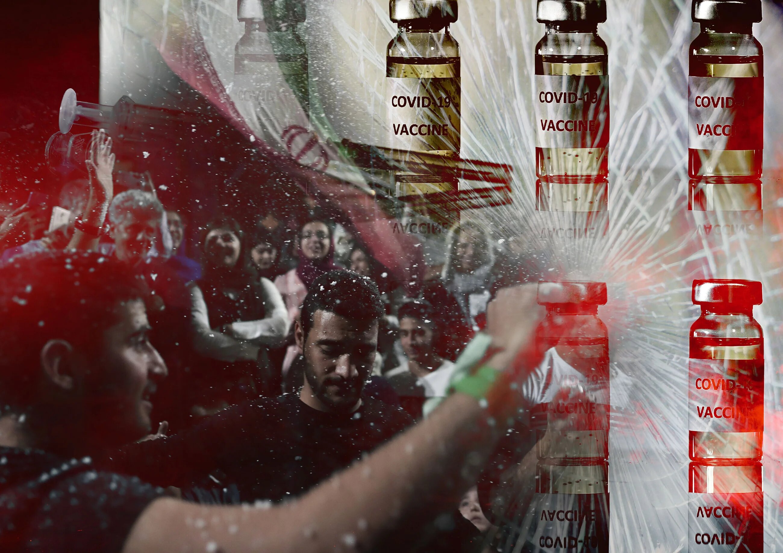 Young people party in Tehran during coronavirus pandemic