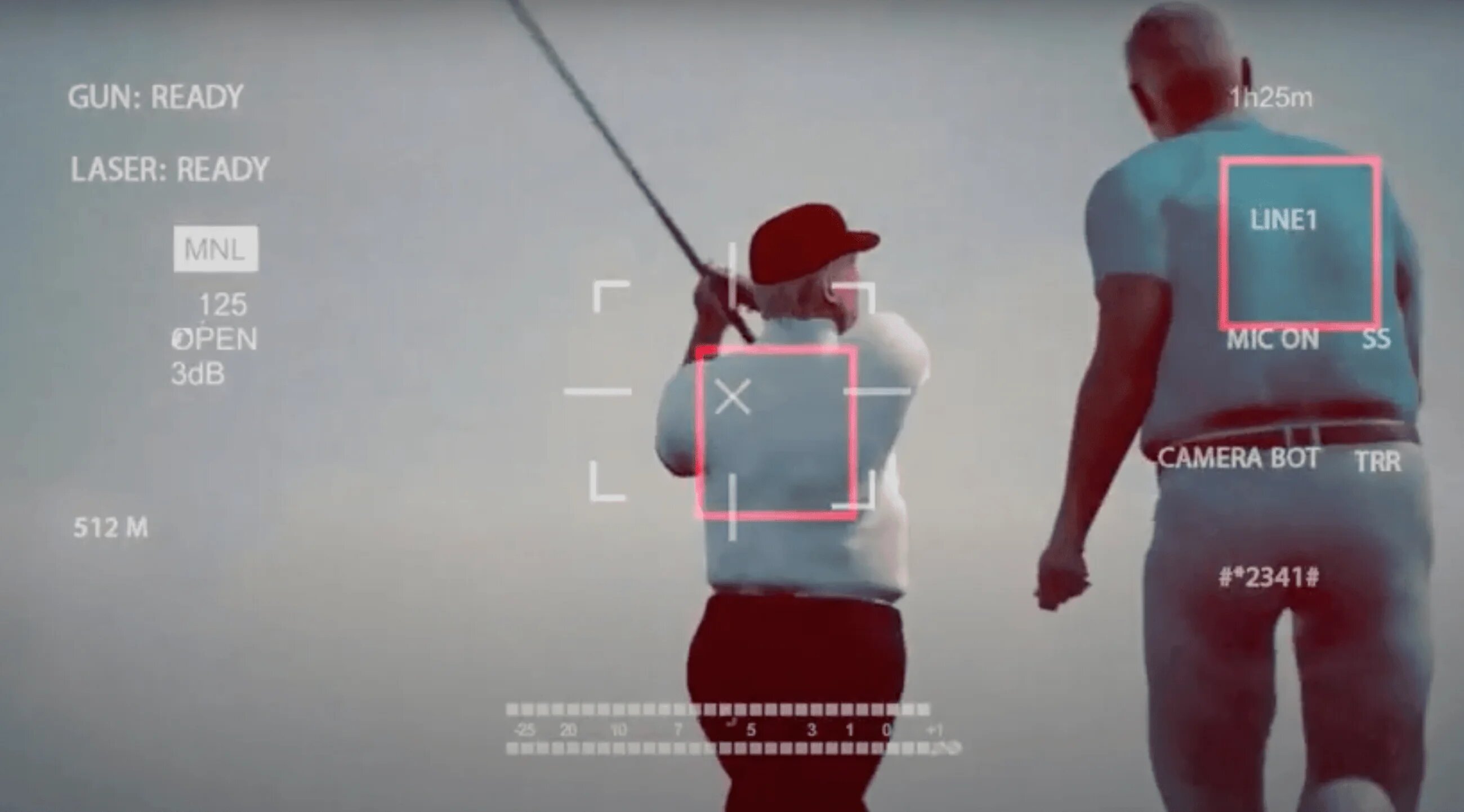 Le guide suprême iranien Ali Khamenei a partagé une vidéo qui montre l’ancien président américain Donald Trump visé par une frappe de drone (capture d’écran)